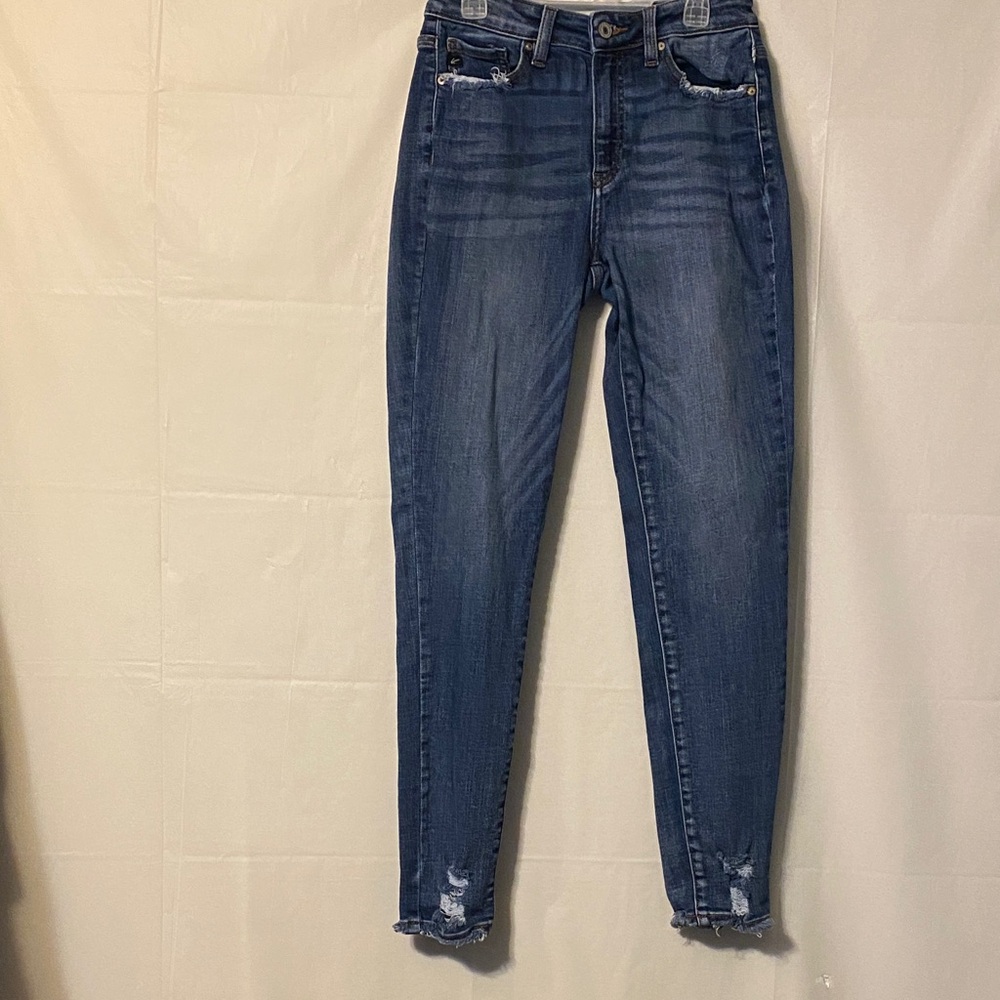 KanCan Distressed Blue Skinny Jeans